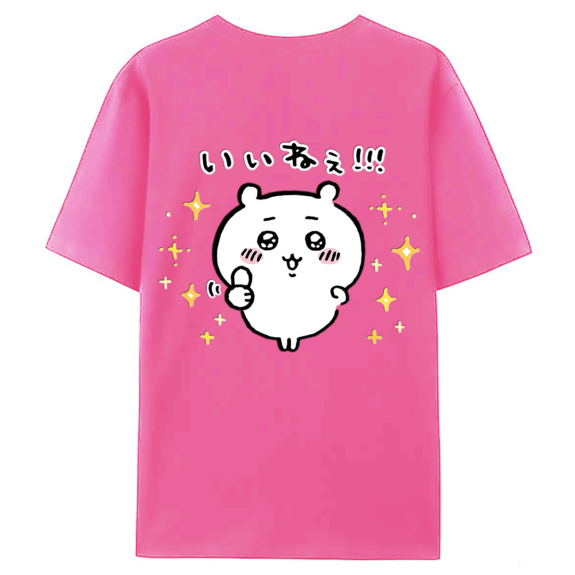 （画像用） ちいかわ ちいかわ Chii-kawa chiikawa レディース半袖Tシャツ(バックプリント)